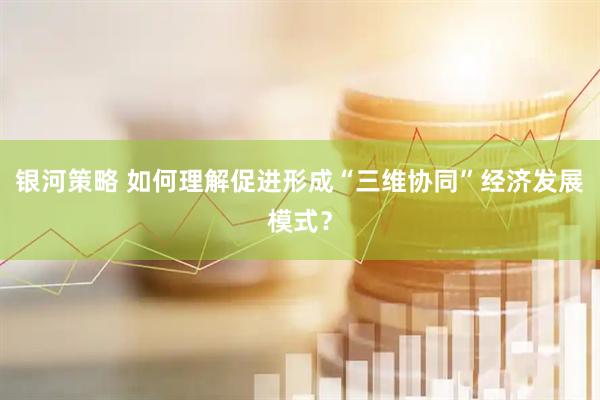 银河策略 如何理解促进形成“三维协同”经济发展模式?