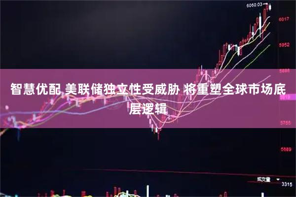 智慧优配 美联储独立性受威胁 将重塑全球市场底层逻辑