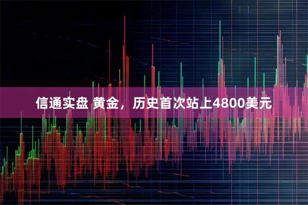 信通实盘 黄金，历史首次站上4800美元